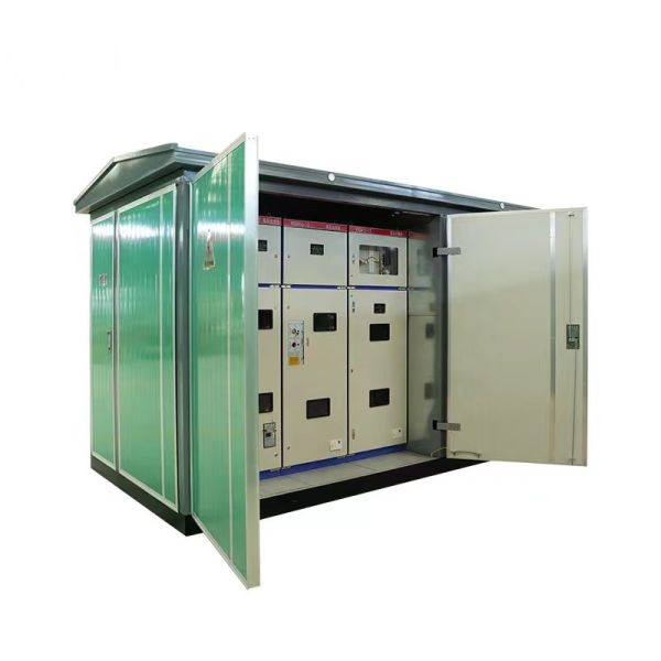 Compact Box Type Transformer Substation 35kv 1250KVA Rain Proof Electrical Equipment