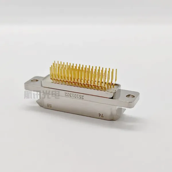 J30ja-74zkn-J Quick Lock Rectangular Connector Printed Board Solder Straight Pin 74 Pin Mili-tary