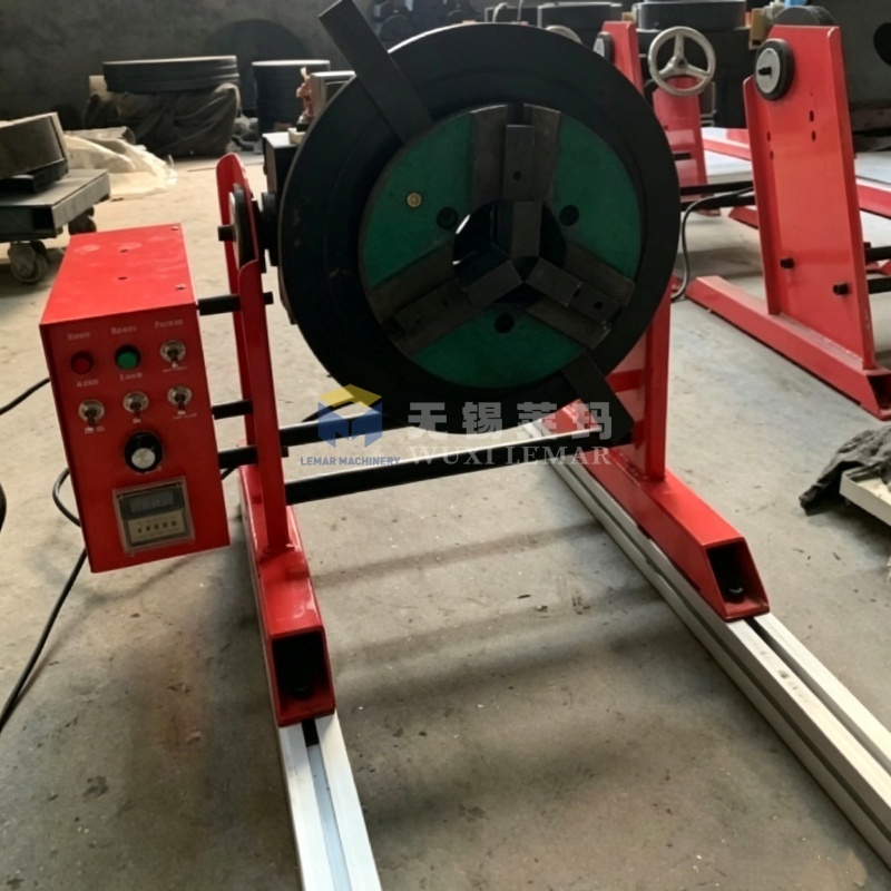 300kg Welding Positioner 0-90° Tilting Rotary Table
