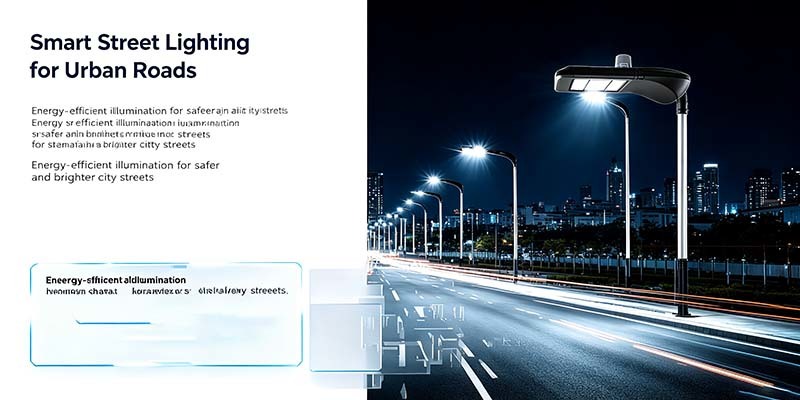 Multi‑Series Smart LED Street Light Fixtures, LoRa IoT Control, Customizable Municipal Lighting