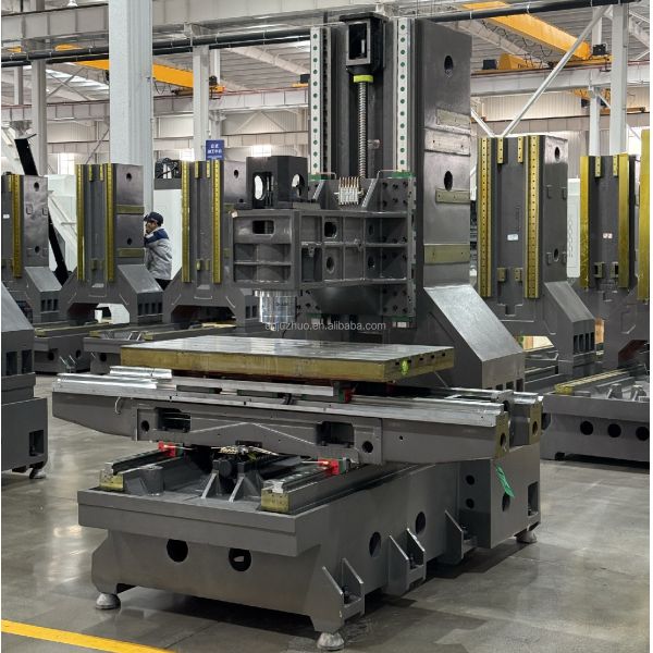 4 Axis Rotary Spindle VMC855 CNC Vertical Milling Machine Roller Guide BT40 Taper Belt Drive System