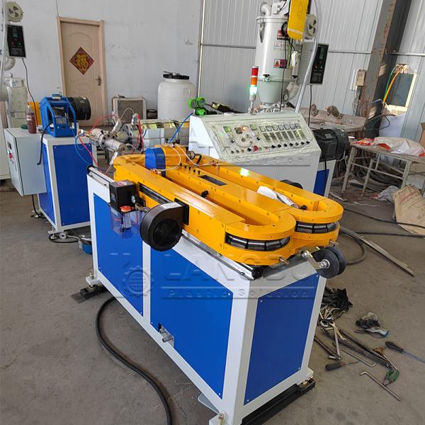 PVC Single Wall Corrugated Pipe Making Machine Plastic Extrusion Line