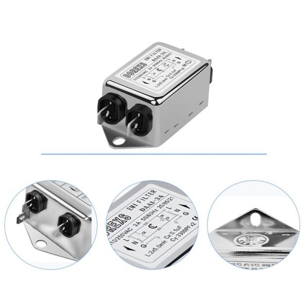 ROHS EMI Filter Single Phase Line Filter DAA1 1A 3A 6A 10A