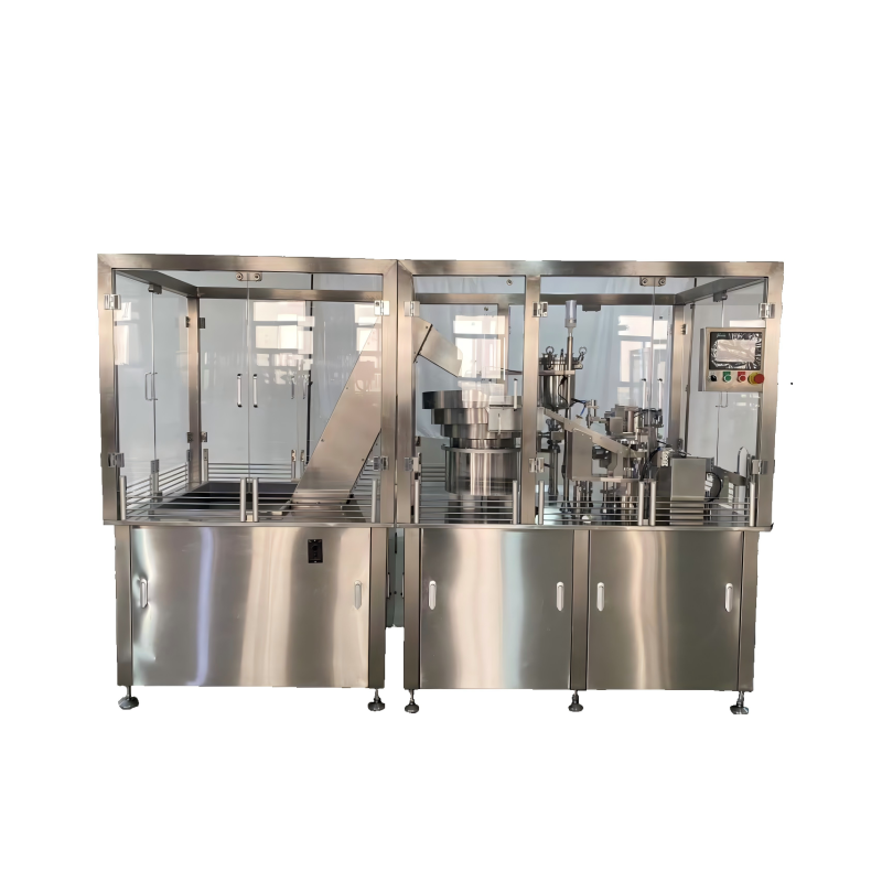 HIJ-DZA100 Automatic syringe filling and plugging machine