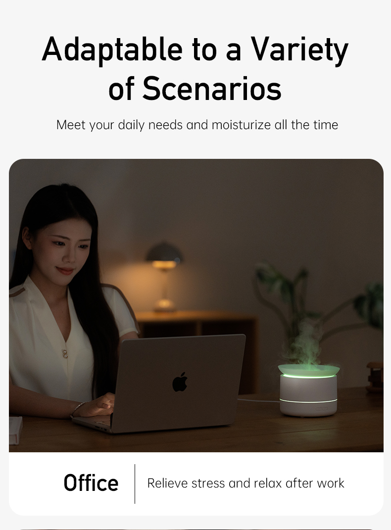 Atmosphere Decoration Delicate Mist Automatic Shutdown Colorful Bedroom Home Aromatherapy Essential Oil Diffuser of Best Gift