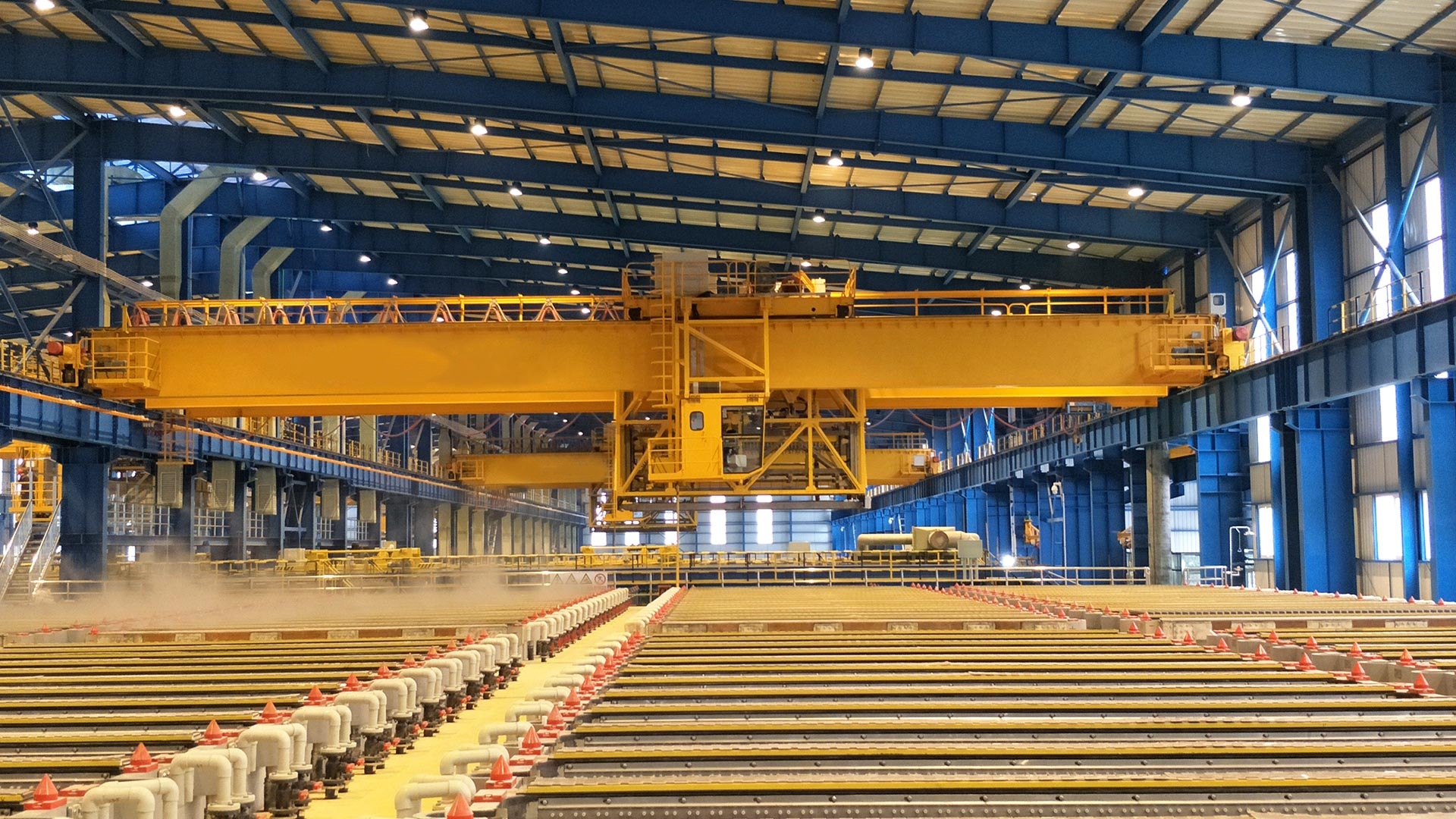 High Efficiency Custom Lifting Capacity Electrolytic Copper Multi Function Crane for Metallurgical and Construction Engineering