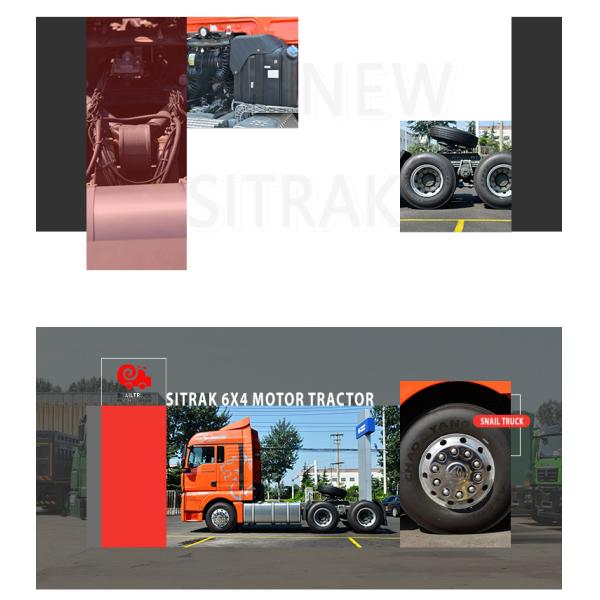 2023 Most Popular Used SITRAK C7H G7 4x2 Tractor Truck with Left Steering and Sinotruk Engine