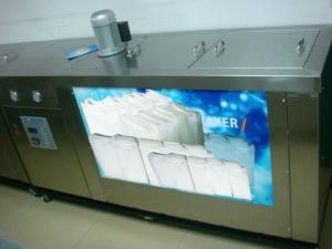 Buy cheap Low Noise 1.00mm ice Block Commercial Refrigerator Freezer 6720kg / 24hours product