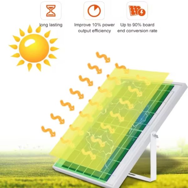 solar flood light panel long lasting