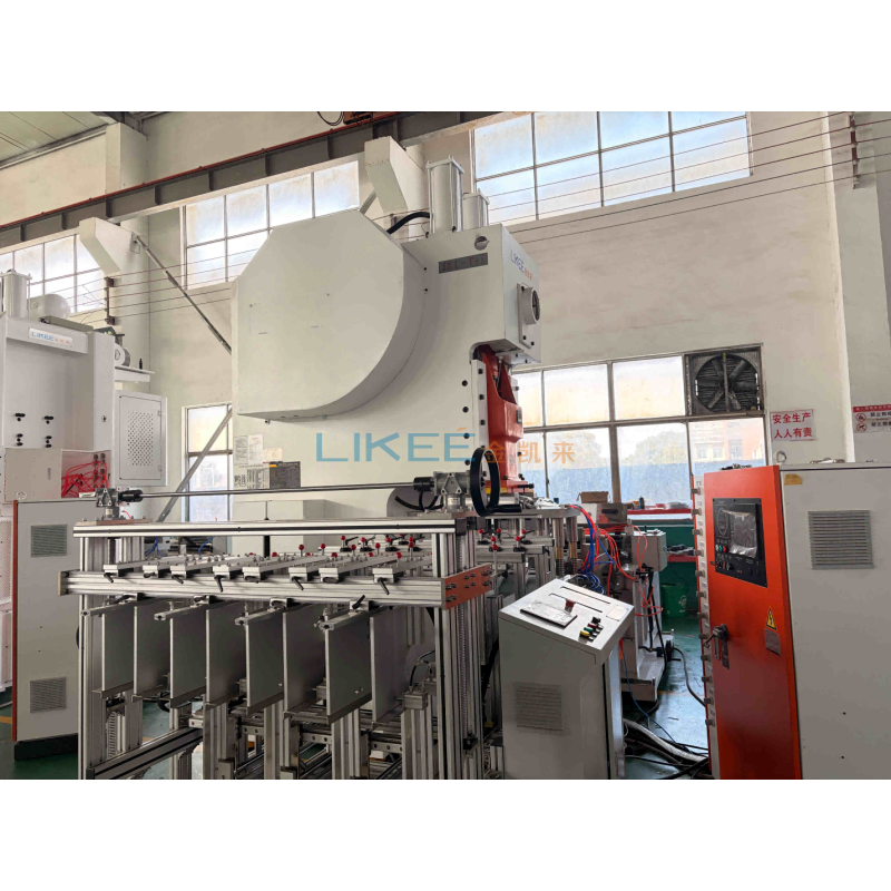 63-ton Aluminum Foil Container Making Machine for Efficient 1 Operator Operation with 15-Minute Die Change