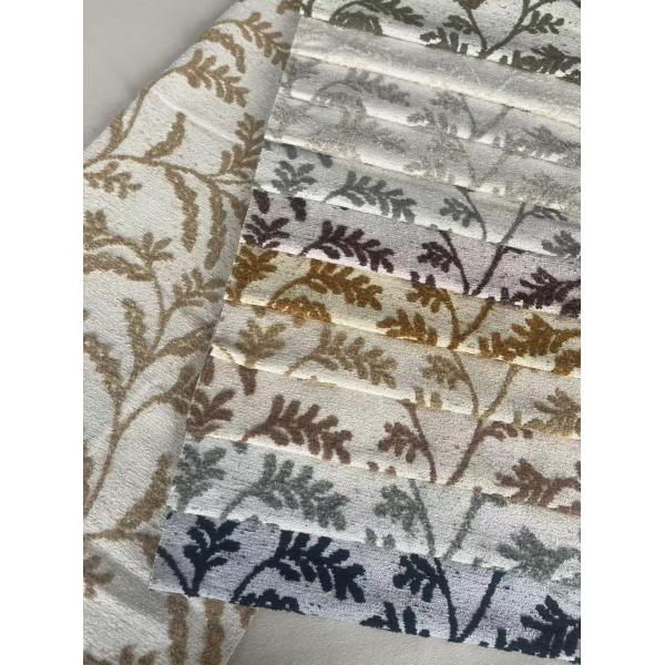 Jacquard Woven Chenille Sofa Fabric with 142CM Width and Medium Weight for Durable Upholstery