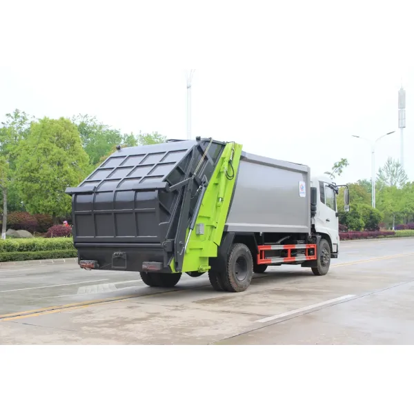 Dongfeng 15 Cbm 4*2 Self Compressing Garbage Compactor Truck Refuse Collection Truck