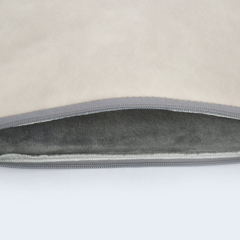 For Laudtec 14 Inch Thick Custom PU Leather Laptop Sleeve Portable Multi-Functional Notebook Case Thick Fleece Shockproof Wholesale OEM/ODM/Private