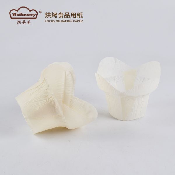 Lotus Style Baking Cups High-Temperature Resistant Paper Liners FDA & FSC Certified Baking Paper Colorful Lotus Baking Cups