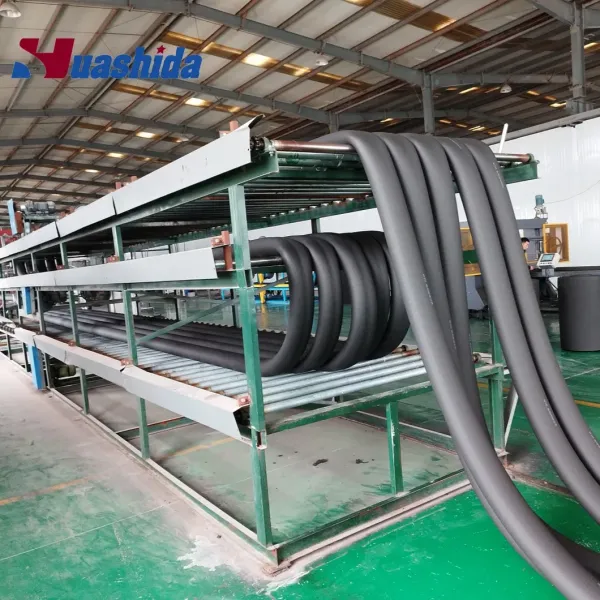 Rubber Foam Sponge Tube Production Line / Air Conditioning Insulation Sheet Production Line / Rubber Insulation Pipe Production Line