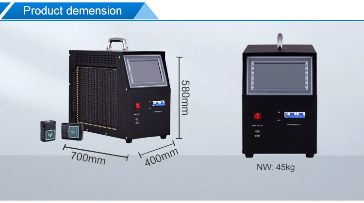 High Accuracy Battery Load Tester with PC Software & IP65 Protection