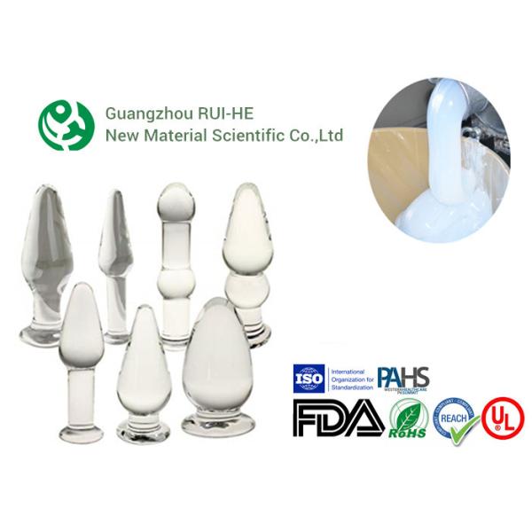 Excellent Optical Transparency Two Component Silicone Rubber Odorless