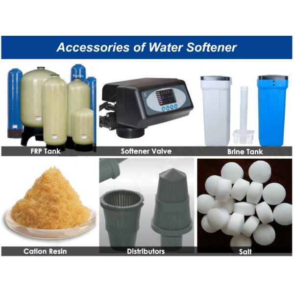 5T/H Remove Hard Water Softener Filter SystemFor Direct Fired Engines High Efficiency