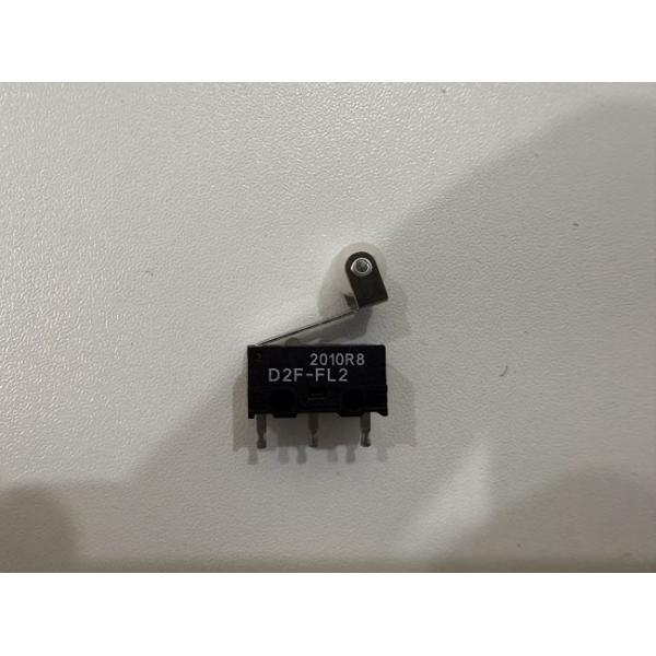 D2F-FL2 Omron 1A Basic Micro Switch Low Operating Force 0.74 N Hinge Roller Lever PCB Terminals