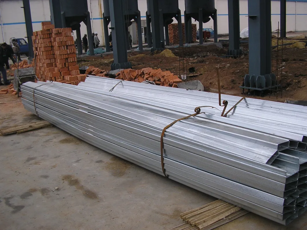 Prefabricated Galvanized Light Construction Factory Steel Structure Building Storage Shed