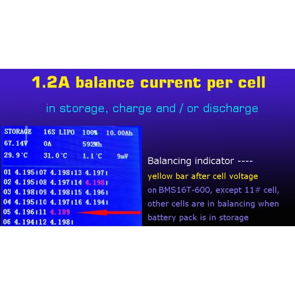 High Voltage BMS Lithium Battery Management System 4S 6S 8S 300A