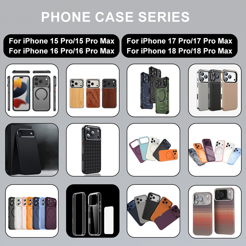 For iPhone 18 Fold Premium 360° Rotating Magnetic Stand Phone Case, 4-Corner Drop Safe, Fast Charge, OEM/ODM
