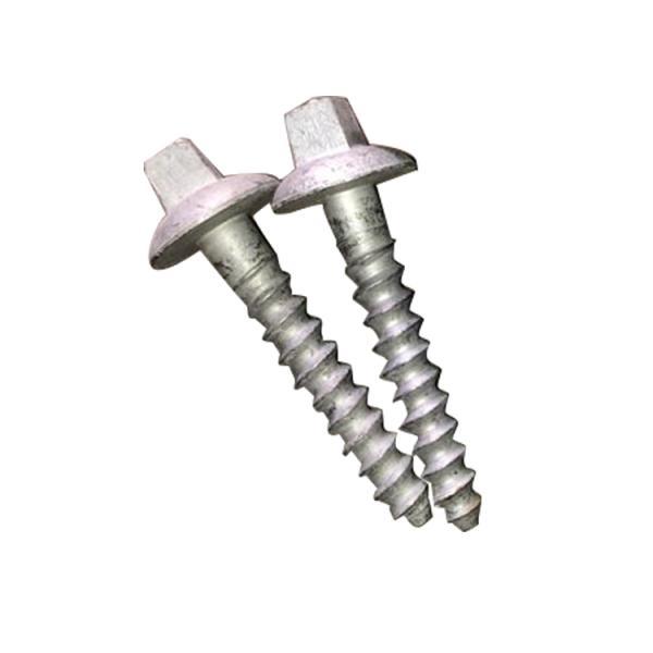 Cement self-cutting thread anchors Hexagon flange self-cutting screws Concrete self-tapping screws anchors