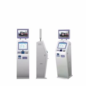 Buy cheap 110-240V AC Self Service Kiosk With Optional Logo Face Recognition And Contactless Card Reader product