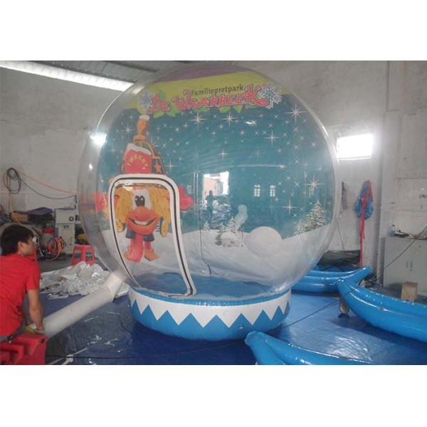 Serurity - Guarantee Inflatable Snow Globe Chrismas Bubble Ball For Christmas Dec