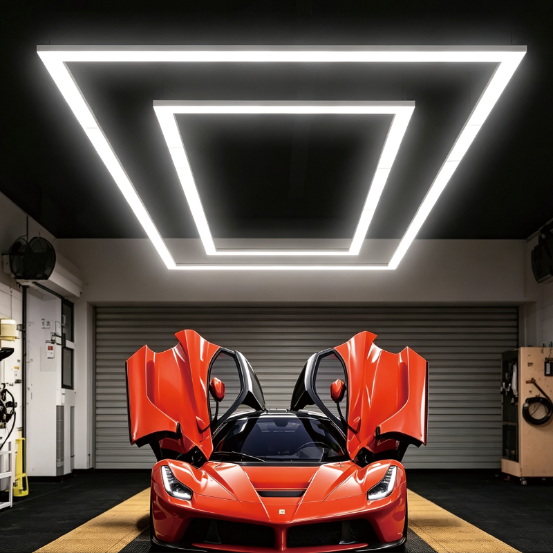 LED Hexagon Light Panel - Front View