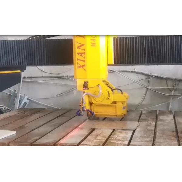 High Precision 4 Axis Bridge Cutting Machine Stone Processing