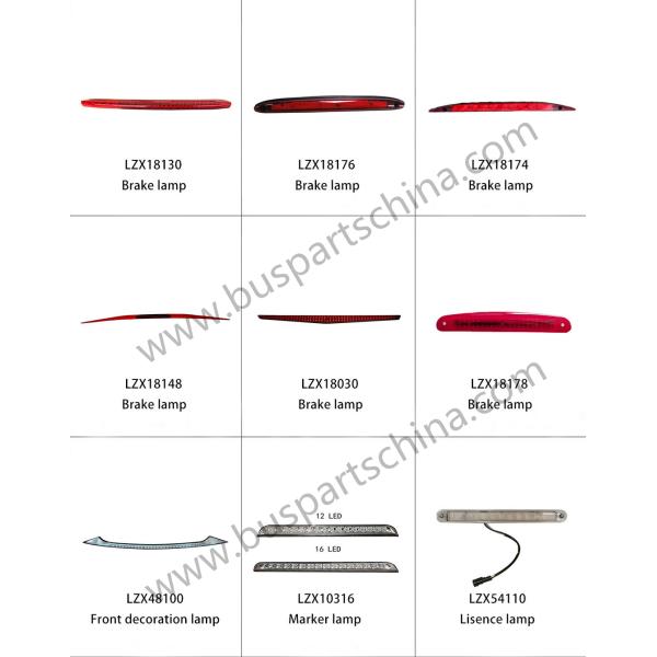 MARCOPOLO Bus LED Rear Lamp Bus Tail Light