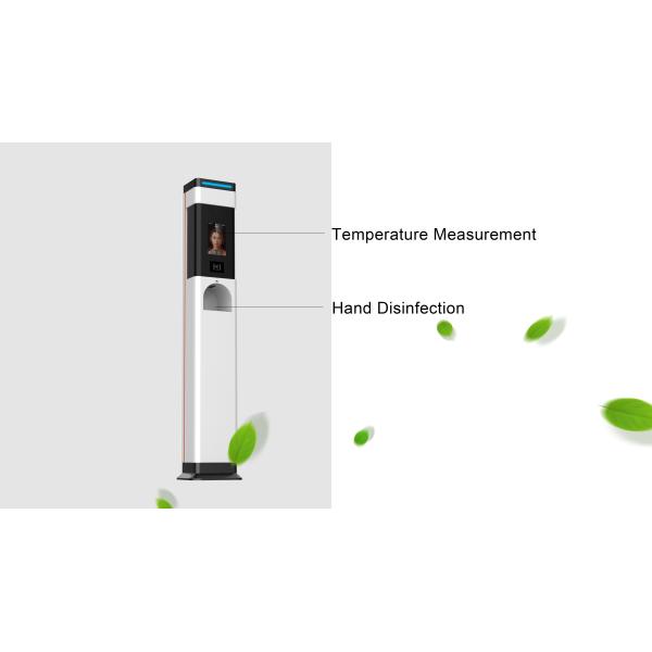 CE FCC CCC Automatic Hand Sanitizer Dispenser Stand Face Recognition