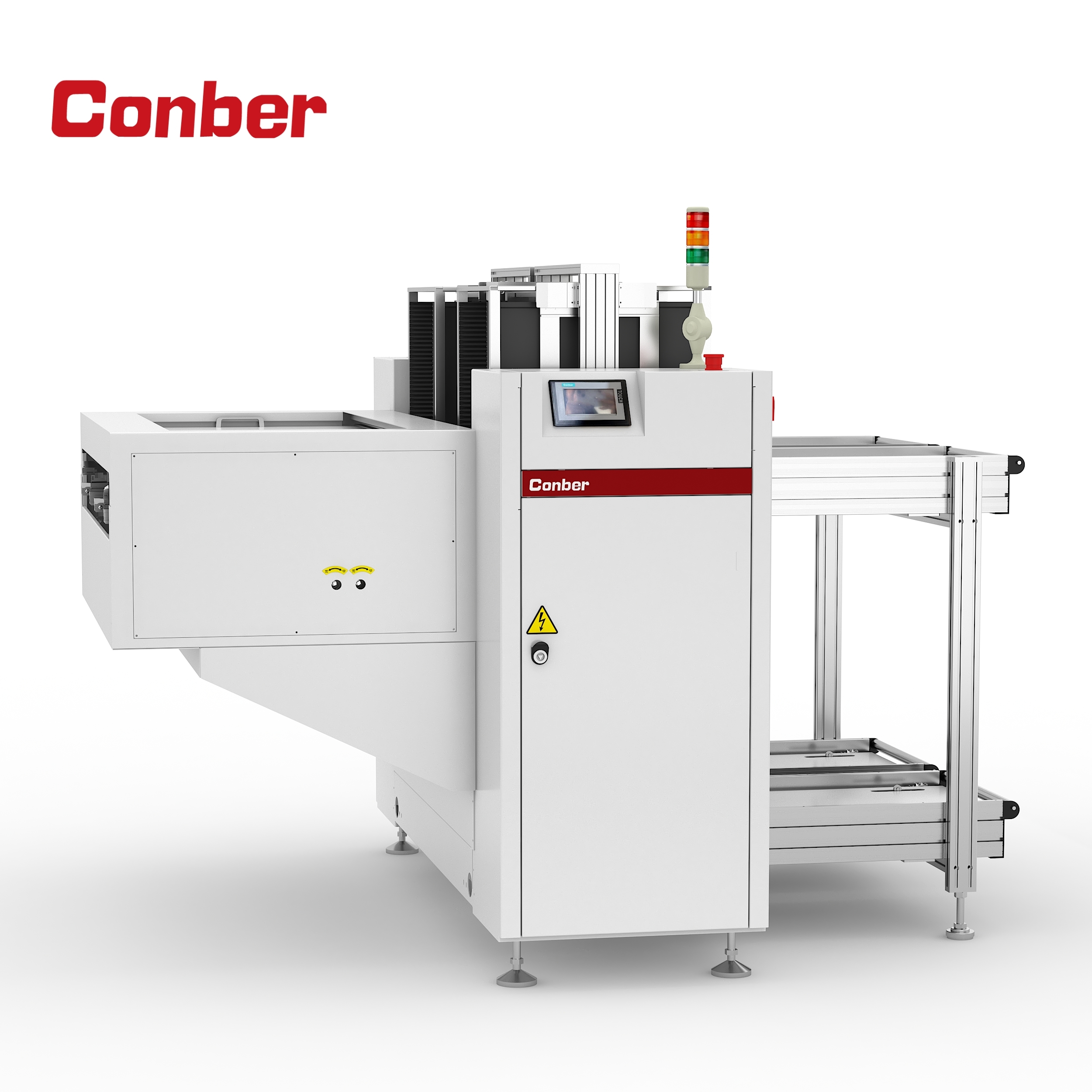 Dual Track Automatic PCB Unloader Machine