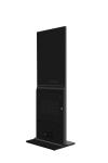 Ground standing 65 inch interactive self-service terminal kiosk touchscreen