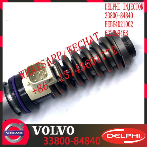 Diesel Engine Fuel injector 63229468 33800-84840 BEBE4D21002 E3.18 for HYUNDAI H ENGINE