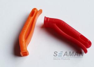 Buy cheap Orange ABS Plastic Life Jacket Whistle For Rescue Survival ISO Approval product
