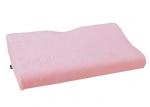 Ergonomic Curved Velvet Butterfly Memory Foam Pillow Resilience Therapeutic