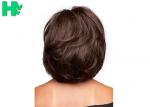 Girls Synthetic Short Curly Afro Wigs Body Wave With Natural Black