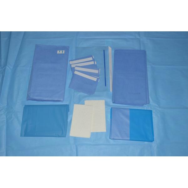 CE Nonwoven EO Sterile Fenestrated Drape Hospital Sterile Drape Sheets