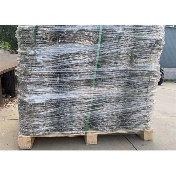 Galvanized Barbed Wire Mesh Fencing
