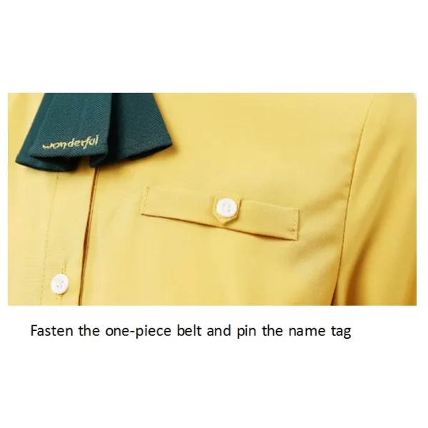 High-End Customized Fast Food Restaurant Work Uniform