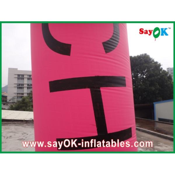 Inflatable Wiggle Man Custom Logo Durable Inflatable Air Dancer Pink Waving Man For Event Opening