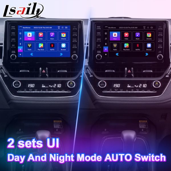 Lsailt Android Carplay Navigation Video Interface Box for 2018-Present Toyota Corolla Auris