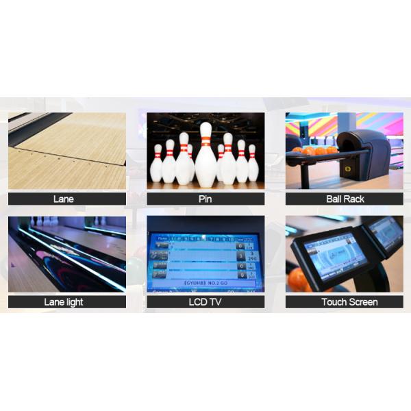 Indoor Entertainment Bowling Game Machine With Durable Scoring System