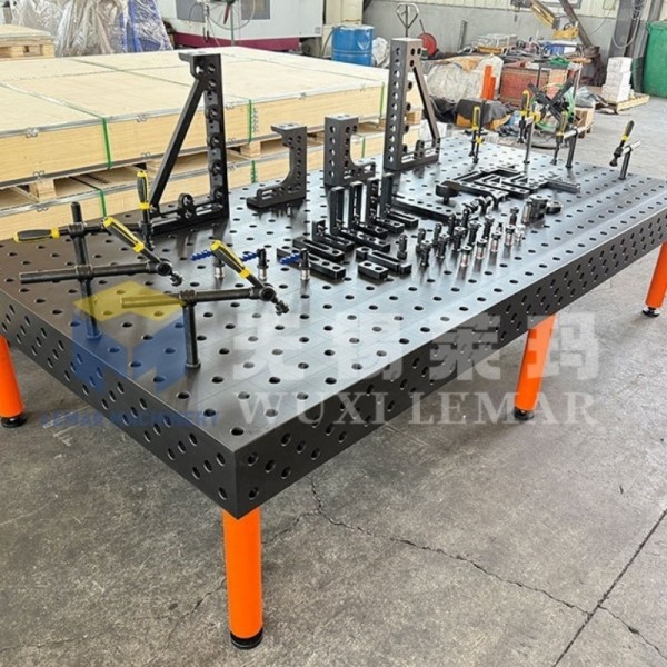 D28 Modular Welding Table For Construction Steel Beam Processing Factory