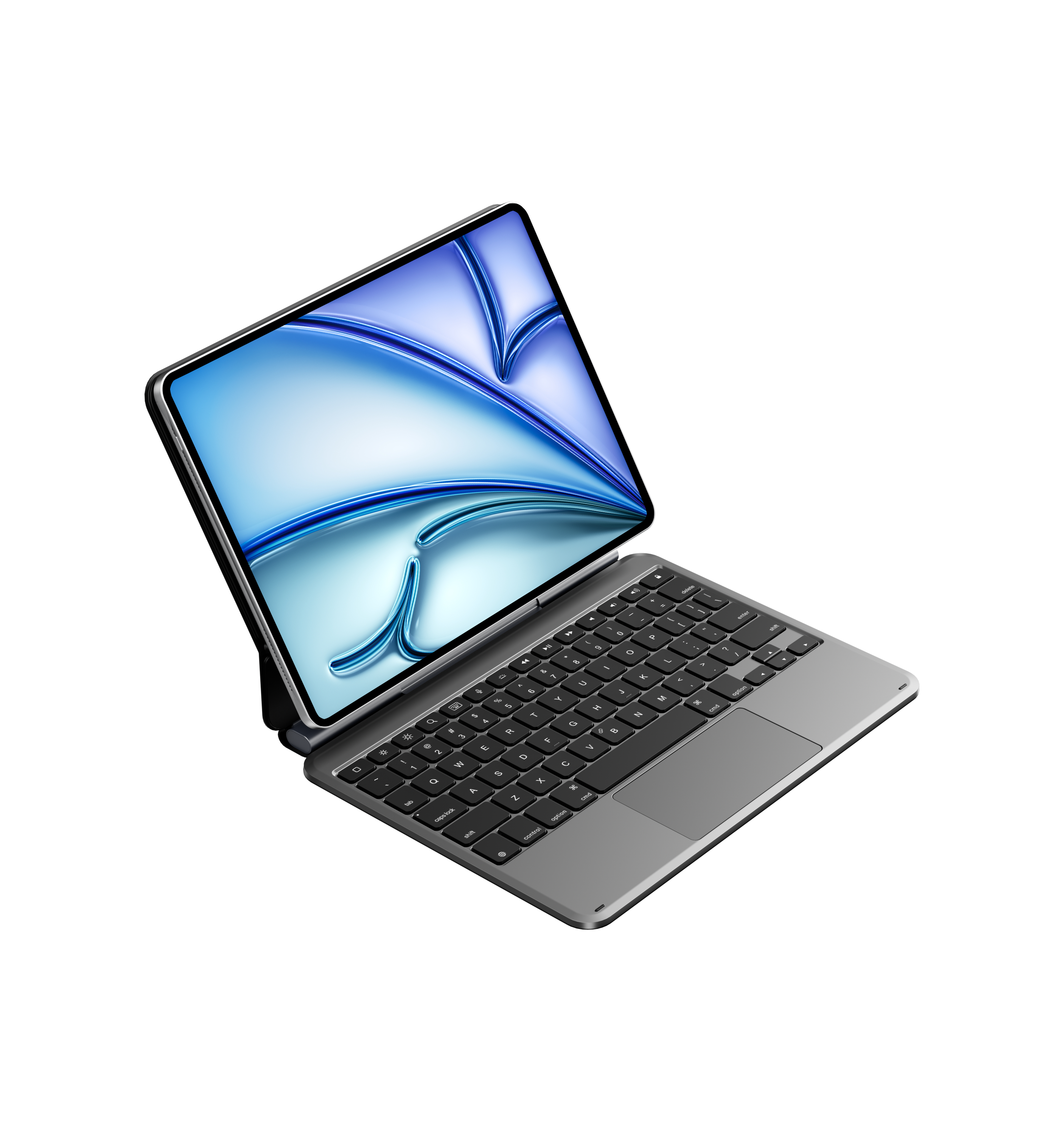 Laudtec Customize OEM ODM Magnetic Keyboard Case for iPad Pro 13 M4 M5