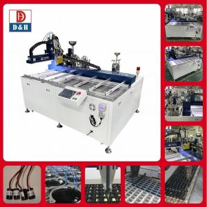 Buy cheap PGB-1650B Precision Electronic Components Potting Machine with Adhesive Dispenser product