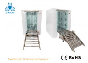 Buy cheap Anti - Static Pass Box Clean Room And Stainless Steel 304 Conveyor For Passing Goods product