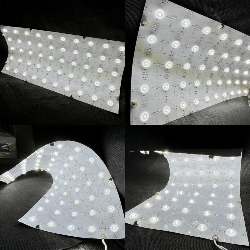 15W LED Flex Sheet High Brightness LED Backlight Panel Sheet For Soft Film Displays